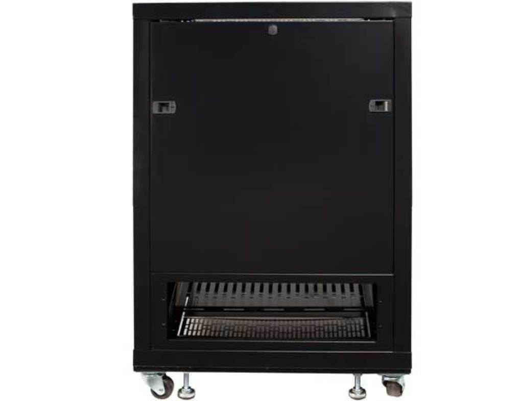 Rear view of SANUS CFR2115 15U rack
